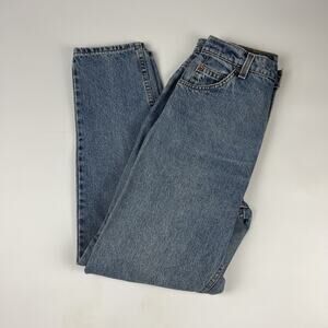 Vintage Levis Jeans 15951 Relaxed Tapered Leg Orange Tab 15951 Size 10 Medium